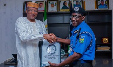 Khalifa Isyaku Rabiu University Pays Courtesy Visit to Kano State Commissioner of Police