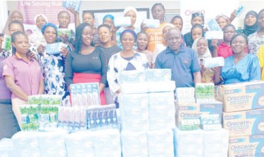 Outspan Nigeria Limited Cashew Firm Distributes Menstrual Hygiene Kits to Students and Community Members in Kwara