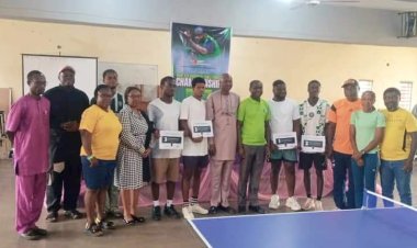 Raifu Kazeem Wins Inaugural Professor A.A. Emmanuel Table Tennis Competition at Federal University of Technology Akure