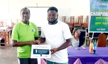 Raifu Kazeem Wins Inaugural Professor A.A. Emmanuel Table Tennis Competition at FUTA