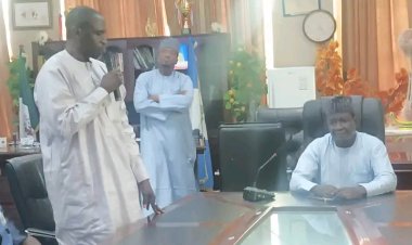 University of Maiduguri's New Vice-Chancellor Receives ASUU Delegation