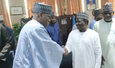 University of Maiduguri Vice-Chancellor Receives Delegation from Federal Polytechnic Monguno