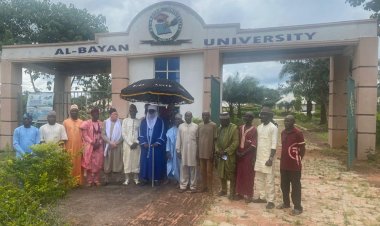 His Royal Highness Dr. Abubakar Sadiq Ahmed Yakubu Praises Al-Bayan University in Ankpa Educational Tour