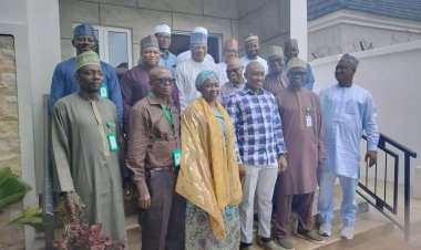 Hon Mu'azu Hamidu Jantabo Hosts Abdulkadir Kure University Management