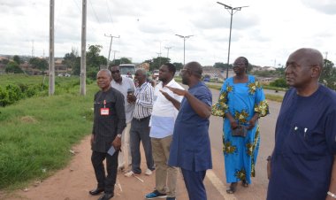 BSU Management Conducts Flood Risk Assessment Tour as River Benue Water Levels Rise