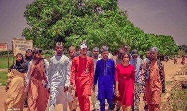 ABUSRC Executive Members Pay Courtesy Visit to University Management