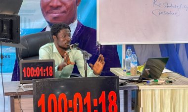 Osun Lecturer Reaches 100-Hour Mark in 150-Hour Marathon Lecture Attempt