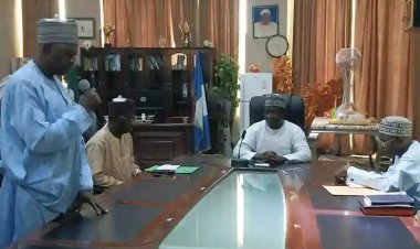 University of Maiduguri's New Vice-Chancellor Receives Congratulatory Visit  From Professor Mohammed Dahiru
