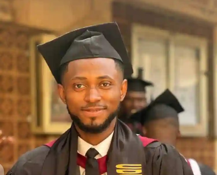 UDUS Graduate, Okorie Victor Echefuna Attributes First-Class Success to Father's Motivation