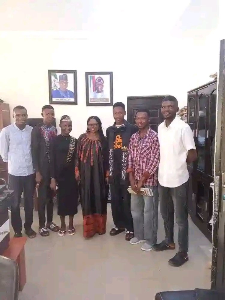 National Association of Plateau State Students (NAPSS) NSUK Chapter Pays Courtesy Visit to Matron