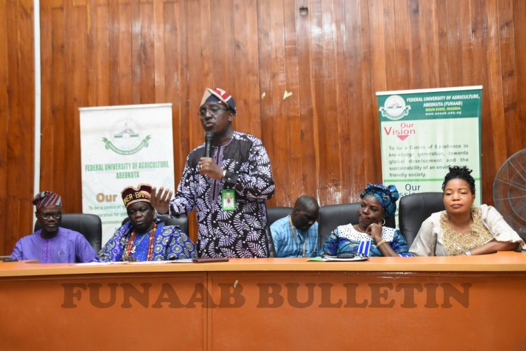 FUNAAB Strengthens Ties with Host Communities Through Strategic Engagement