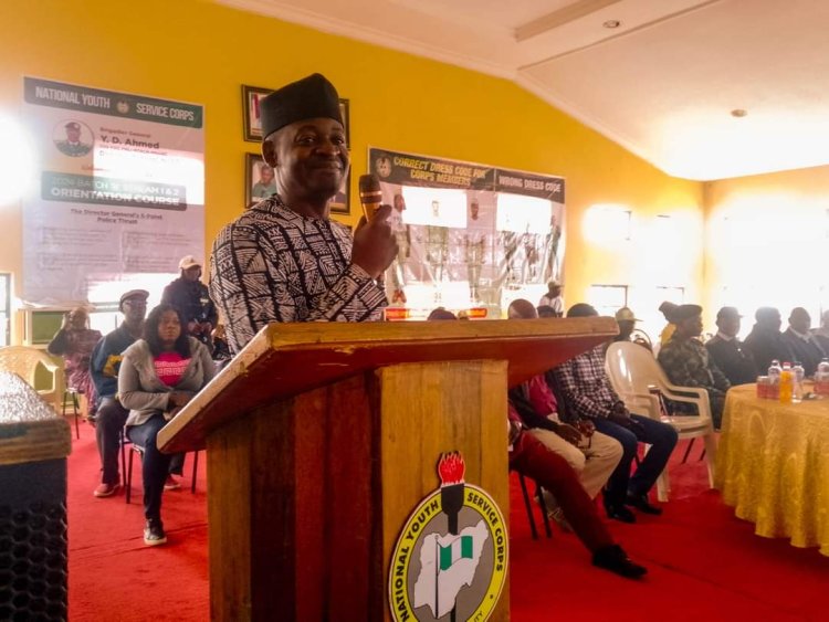 Yavala Opens 2024 Batch "B" Stream II Lecture Series for NYSC Plateau Corps Members