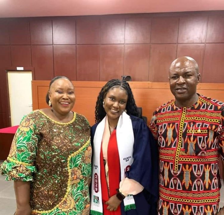 Family Celebrates Patience Aken Yavala's Matriculation into American University of Nigeria, Yola