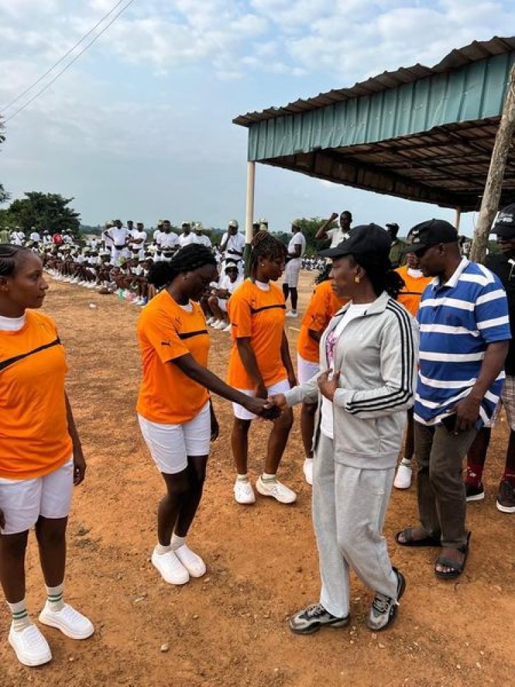 Inter-Platoons Sporting Activities Kick Off at NYSC Camp Benue