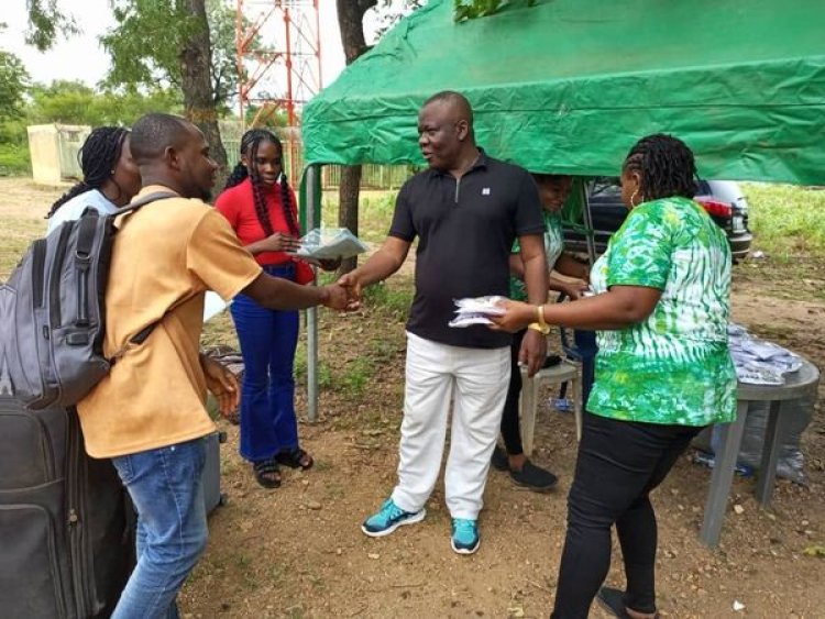 SC Welcomes Corps Members and Inspects Facilities at Yikpata Camp