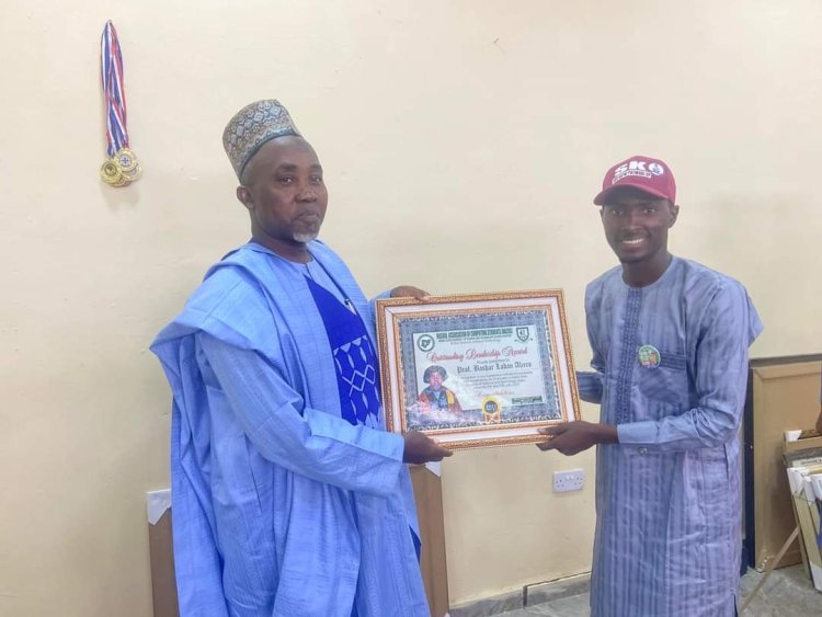 NANS Expresses Gratitude to Prof. Bashar Ladan Aliero as Tenure Ends at Kebbi State University's of Science and Technology