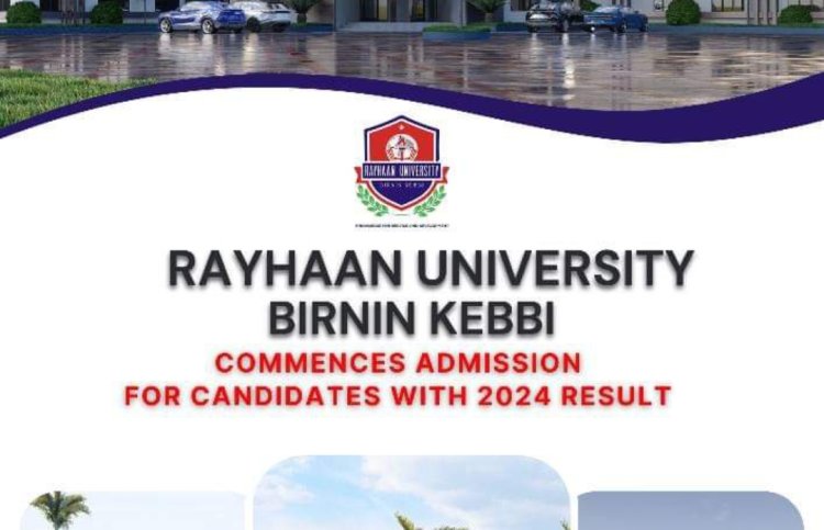 Rayhaan University Commences Admission for 2024 JAMB Candidates