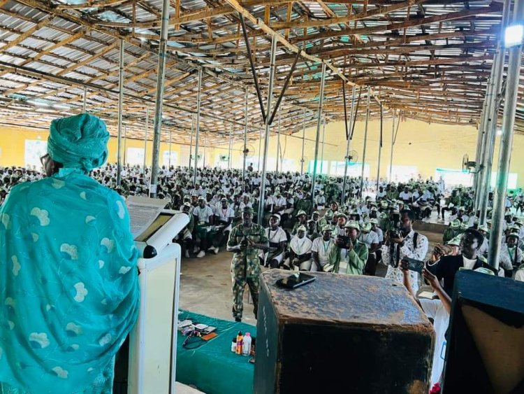 NYSC Niger State Coordinator Mrs. Abdulwahab Launches SAED In-Camp Training at Paiko Camp