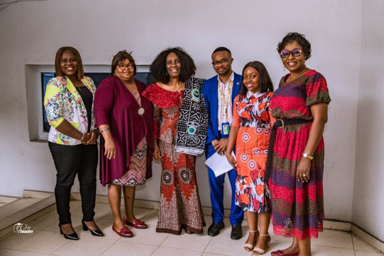 Biotechnology Department FUTO Alumni Association Pays Courtesy Visit to Vice Chancellor Prof. Oti