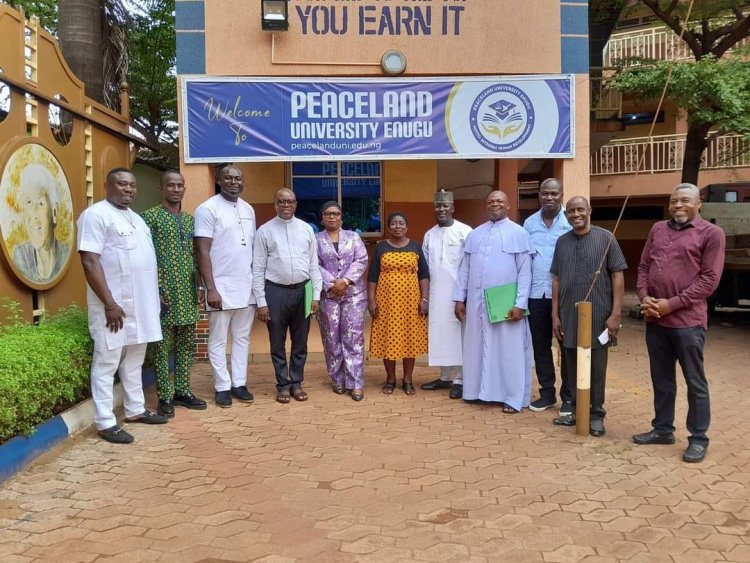 Nursing and Midwifery Council Inspects Peaceland University