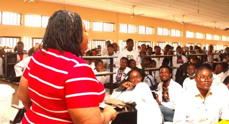 UNIZIK  Acting VC Prof. Carol Arinze-Umobi Inspects Second-Semester Examinations