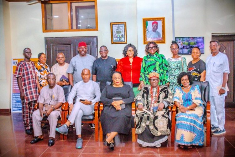 Governing Council of Paul University Visits Acting Vice-Chancellor Prof. Carol Arinze-Umobi