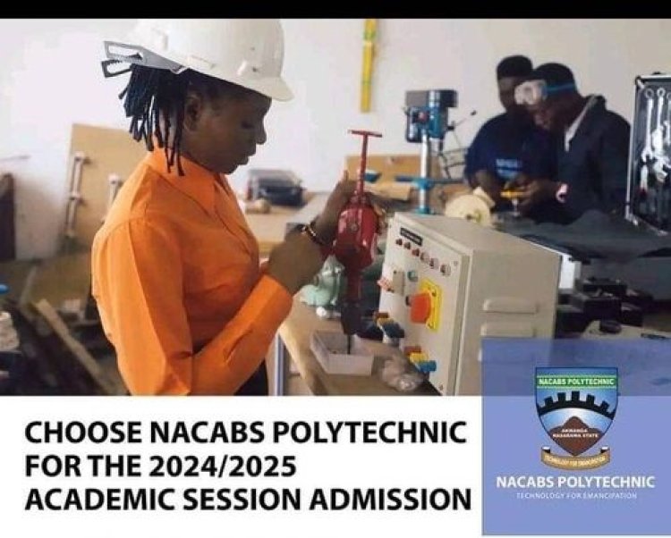 NACABS Polytechnic Akwanga Opens Portal for New ND 1 and HND 1 Admissions