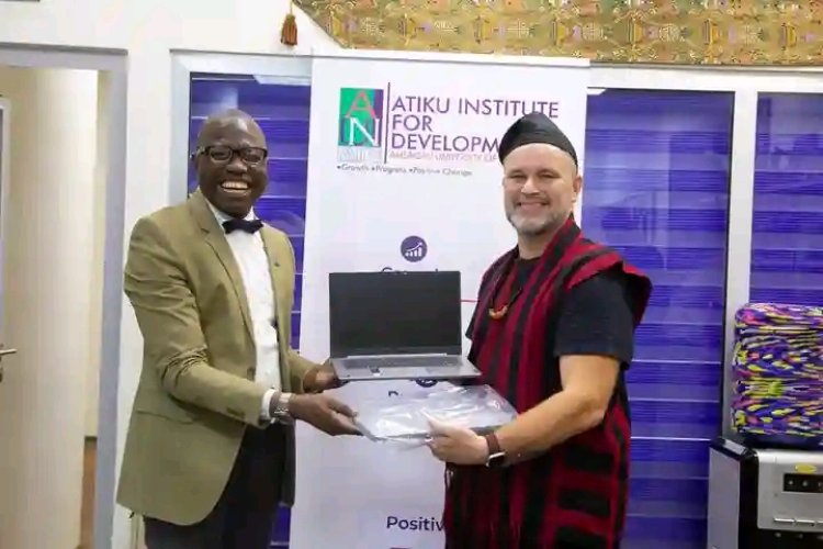 American University of Nigeria Receives Laptop Donation from Dr. Jimmy Reyes Foundation