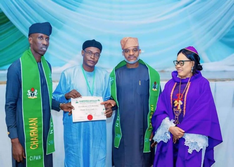 University of Maiduguri Registrar Honoured as Fellow by Chartered Institute of Project Managers of Nigeria