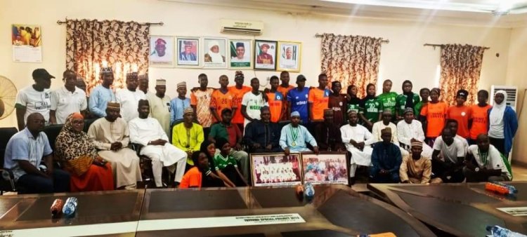 Umaru Ali Shinkafi Polytechnic Presents Awards of Excellence to Rector for Sports Development