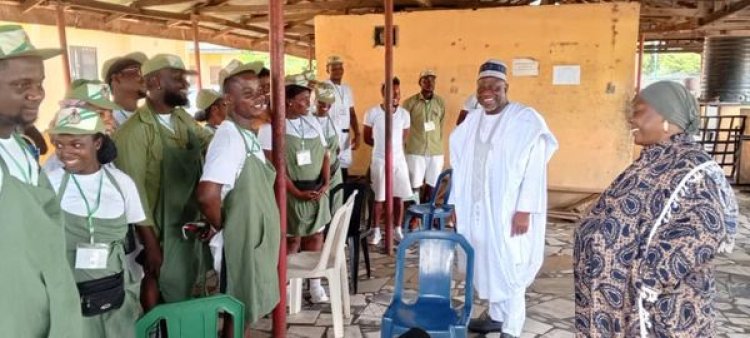 Director PRS Visits NYSC Camp in Nasarawa State