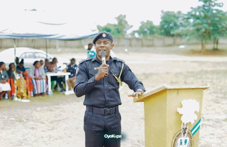 Federal Fire Service Enlightens Corps Members on Fire Hazards and Safety