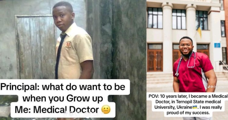 Man Becomes Medical Doctor After Principal Doubted Him Due to Poor Math Grades