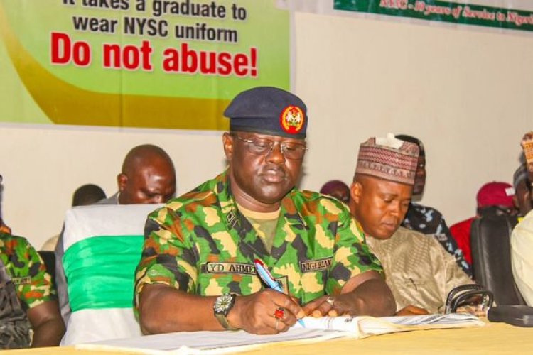 NYSC Director General Visits Jigawa Camp, Urges Corps Members to Avoid Night Travel