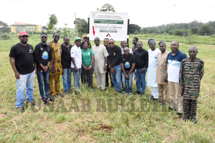 FUNAAB Plants 3,000 Tree Seedlings in Latest Environmental Sustainability Effort