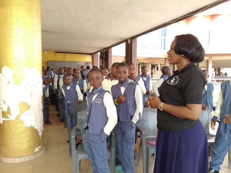 True Love Club Int'l  Addresses New Students at Godfrey Okoye University Secondary School on Sexual Purity