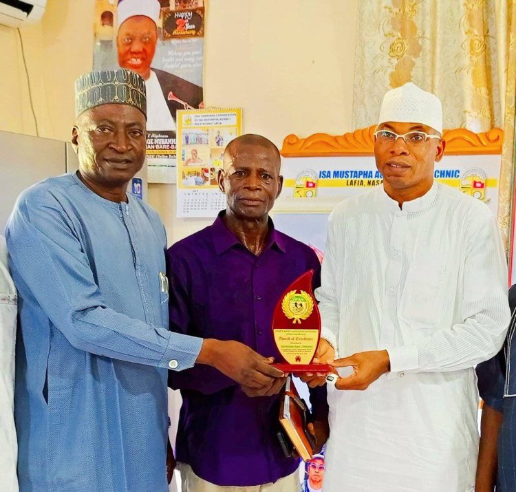 SWAN Honors Isa Mustapha Agwai I Polytechnic with Excellence Award for Sports Development