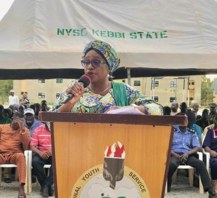 SC Dr. Mrs. Agatha Okolo Briefs 2024 Batch B Stream II Corps Members at Kebbi State Orientation Camp