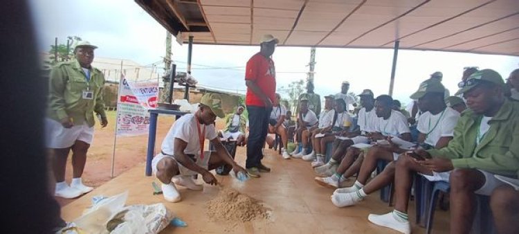 Hands-On Skill Acquisition Sessions in Full Swing at Eziama Obaire Camp, Imo State