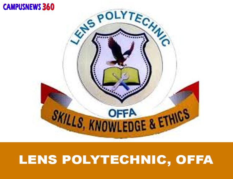 Admission Open at Lens Polytechnic Offa, Kwara State for the 2024 Academic Session