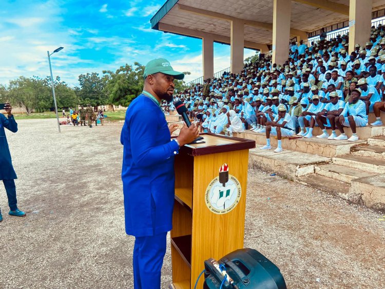 Mr. Kennedy Zebulon Delivers Lecture on National Health Insurance for Corps Members