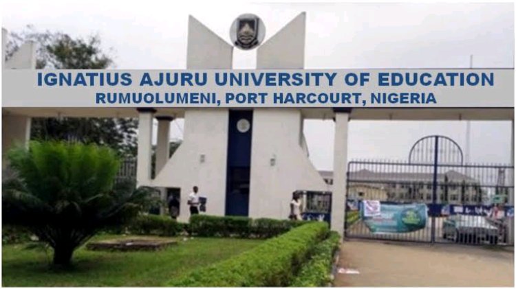 Ignatius Ajuru University of Education Begins Uploading Admission List on JAMB CAPS for 2024/2025 Academic Session