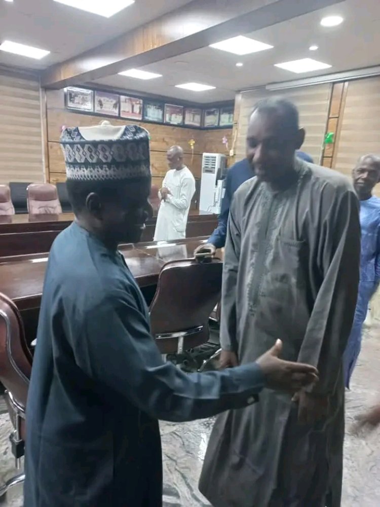 University of Maiduguri Acting VC Visits UMTH to Assess Flood Damage