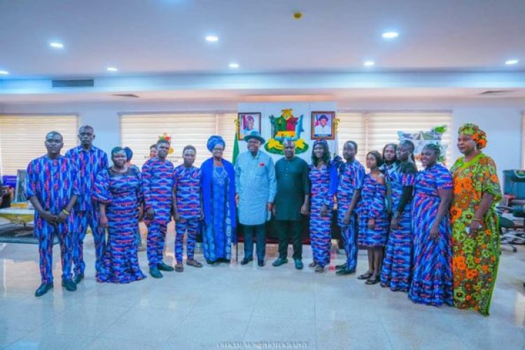 Bayelsa Education Advancement: Governor Diri Receives EDTF-Trained Special Needs Teachers and Offers Automatic Employment