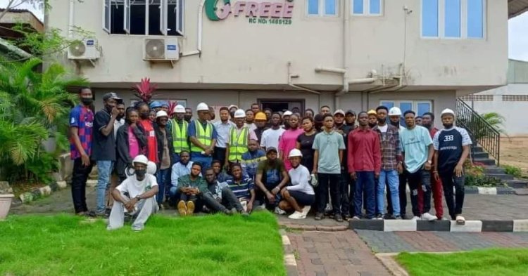 Federal Polytechnic Ado Ekiti Architecture Students Visit Freee Recycle Ltd for Research on Sustainable Construction