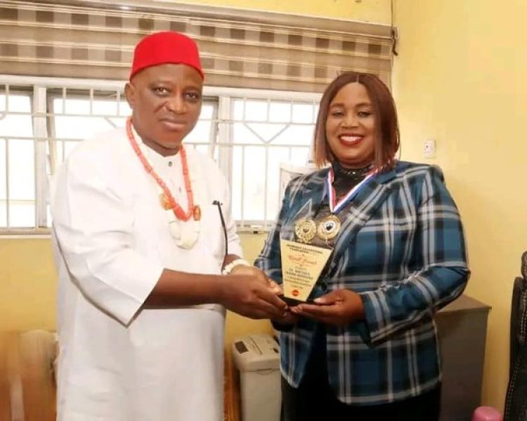 Idumange Educational Foundation Honors Dr. Martina Ebikake-Nwuanyawu with Prestigious Administrative Excellence Award