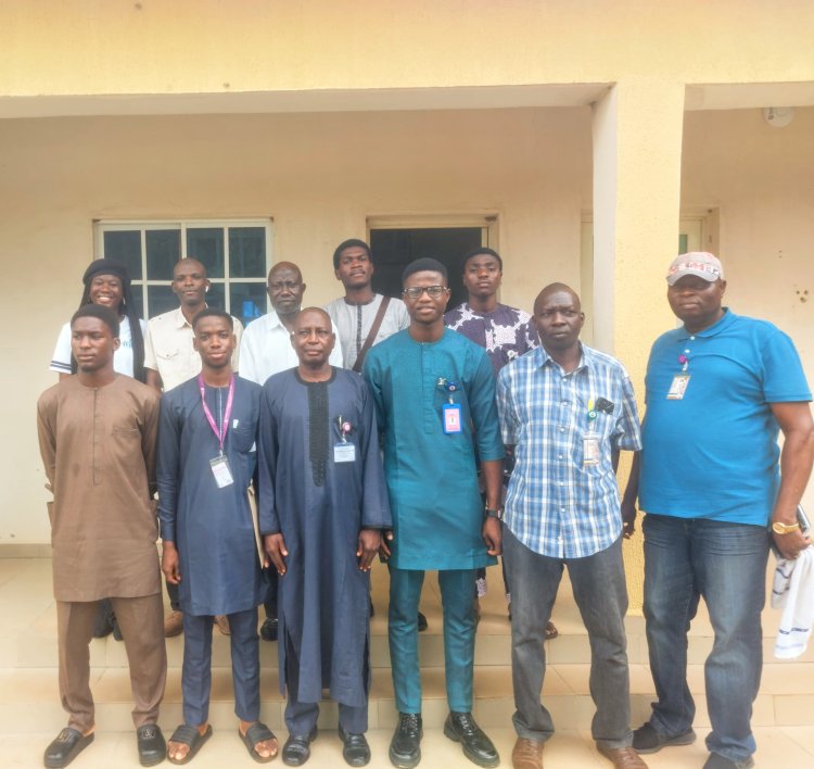 Federal University of Technology Minna Students' Union Government Embarks on Courtesy Visit to School Security Unit