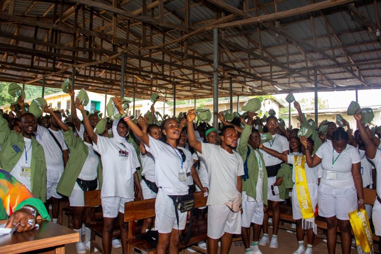 Enugu State NYSC Coordinator Debriefs 2024 Batch B Stream 2 Corps Members, Urges Adherence to NYSC Publications