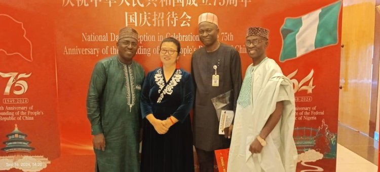 FUNAAB Vice-Chancellor Congratulates China on 75th Anniversary, Highlights Agricultural Collaboration