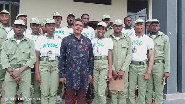 NYSC Batch B Members Warmly Received by Gokana CTC Chairman